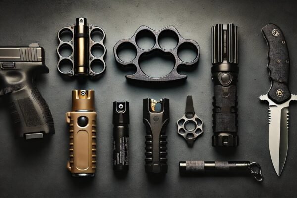 How Brass Knuckles Compare to Other Self-Defense Weapons