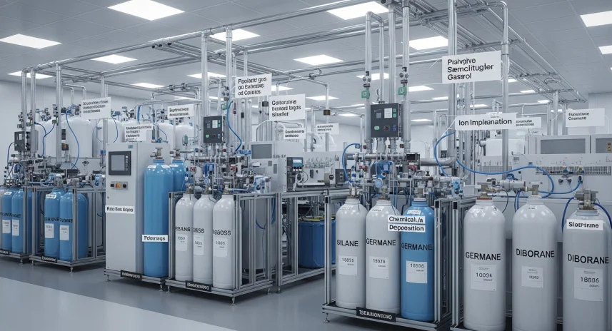Role of Specialty Gases in Semiconductor Production